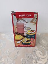 Tedemei Lunch Box 2 Compartment Round - Yellow & Blue Colour, 710 ml