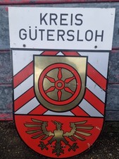 Old German sign 31.5 inches