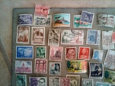 50 Spanish Stamps.Please see photos.