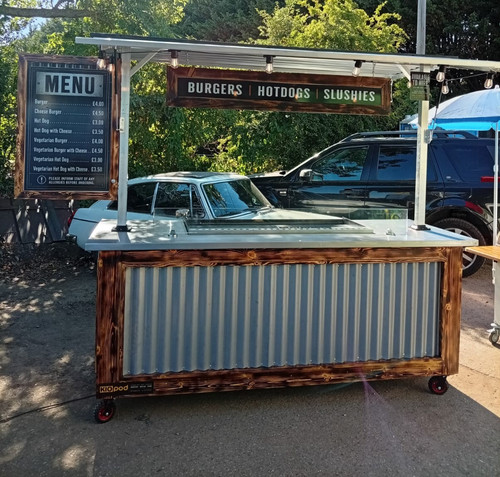 Mobile catering cart with gas - catering,