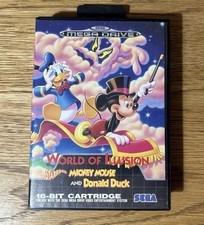 World of Illusion Starring Mickey Mouse and Donald Duck - Sega Mega Drive - PAL