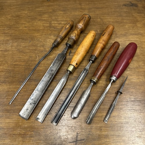 Vintage gouge chisels tool - vintage,