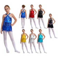 Kids Girls Leotards Latin