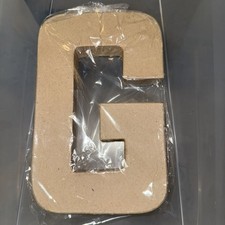 “G” LARGE PAPIER MACHE
