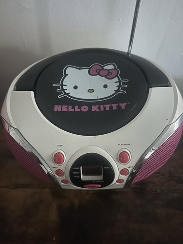 Hello kitty portable boombox - kitty,