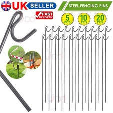 5~20x Steel Fencing Pins Metal