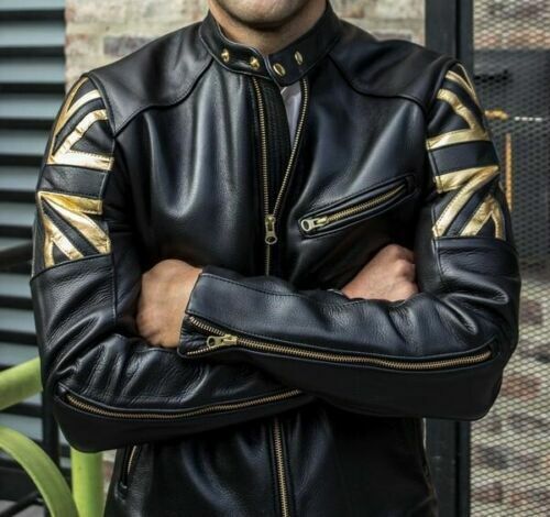 Mens biker vintage motorcycle - mens,
