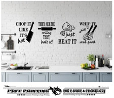 Kitchen Stickers Wall Art love
