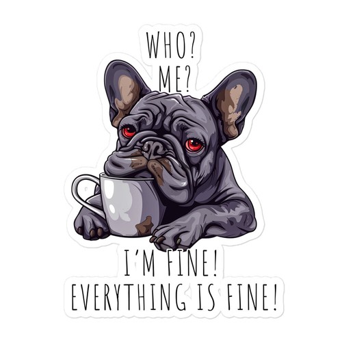 Pup lover gift - lover, sticker