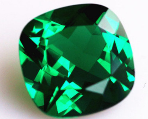 10x10mm natural mined - mined, green
