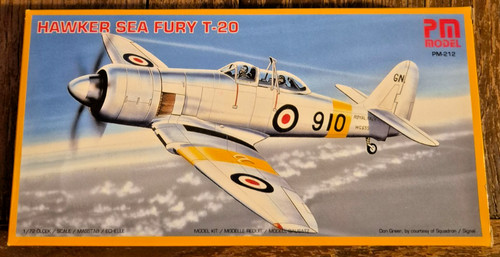Model hawker sea fury 20 - model,