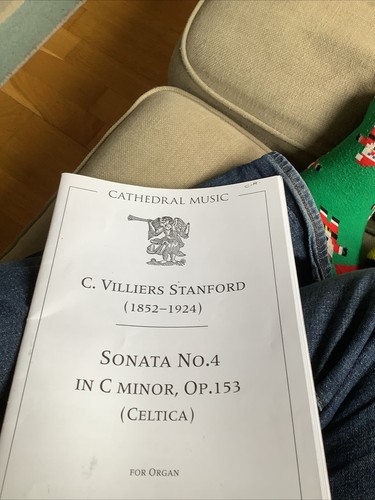 Stanford organ sonata 4 - sonata, no