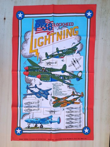 Vintage lockheed - p-38,