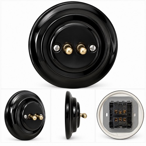 Black ceramic porcelain - ceramic, dolly