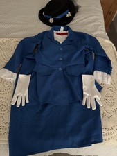  Victorian Fancy Dress Outfit for Girls 6-8 years, good used once