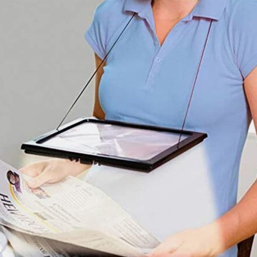 Magnifying pvc glass handheld - magnifying,