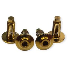 4x Bronze Titanium Heel Plates