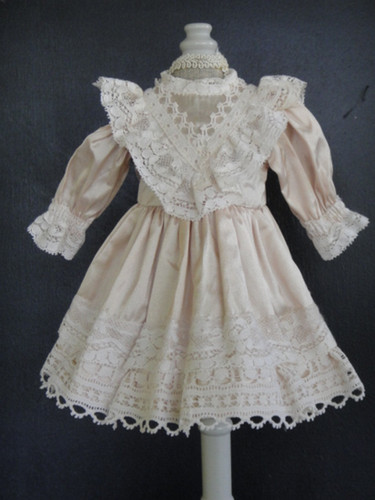 Silk pink dress for - dress, or