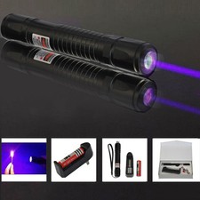 Blue purple laser pointer - blue,