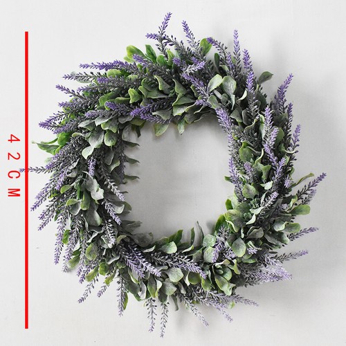 Home green heart wreath - home,