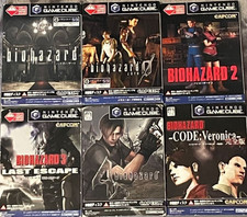BIOHAZARD 0 1 2 3 4 Veronica Lot 6 GC Resident Evil set NINTENDO GAMECUBE Japan