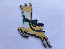 C1970s VINTAGE LEAPING BABYCHAM BAMBI STICK ON WALL ADVERT