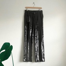 Zara black velvet shimmery - zara,