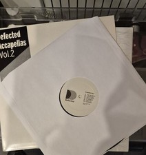 Defected Accapellas Volume 2 Vinyl – 12” Promo DJ Tool, Scratch, Sample.