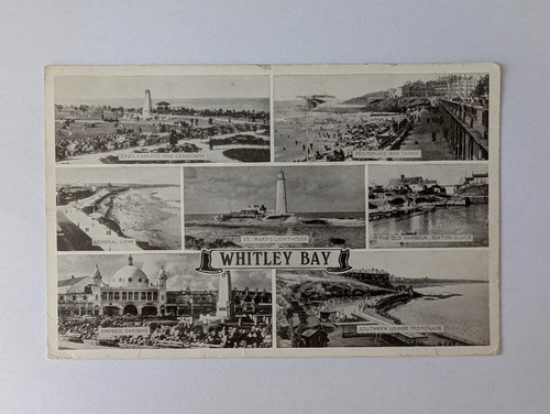 Multi view postcard whitley - view,