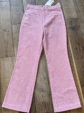 Zara Pink gingham checked
