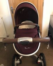 Silver Cross Surf Faux Leather handlebar and bumper bar covers