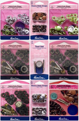 Hemline 15mm heavy duty snap - hemline,