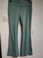 Souluxe Green Kick Flare Workout Leggings Size 1