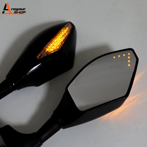 Pair led mirrors - pair,