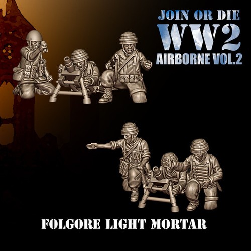 28mm ww2 folgore - ww2, mortars