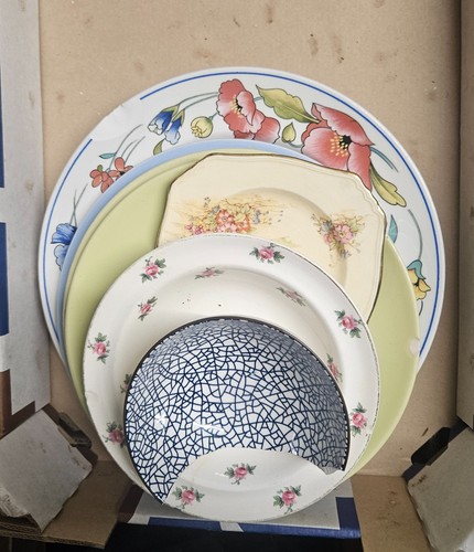 Damaged plates job lot - , 5