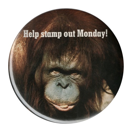 Hallmark monday ape 1980s - monday,