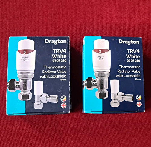 Drayton trv4 white 15mm - 2,