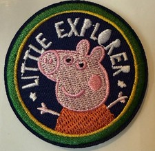 Peppa Pig explorer embroidery