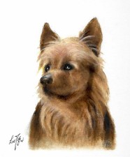 ✤ ORIGINAL Oil Dog Portrait
