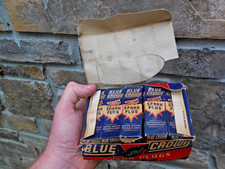 VINTAGE BLUE CROWN M 3 1/2