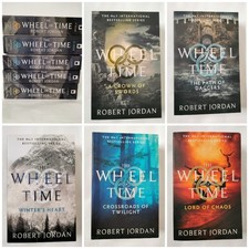 Robert Jordan The Wheel of Time Collection 5 Books Set Series 2 (Book 6-10)