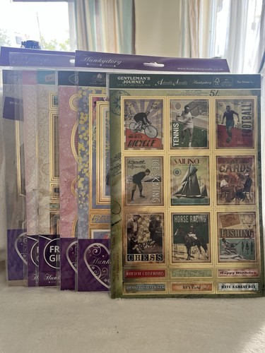 Hunkydory deluxe card - 6x,