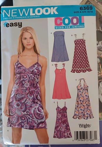New look sewing pattern - new,