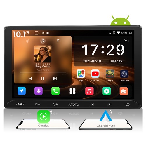 Atoto android 8core - 8core, 10.1"