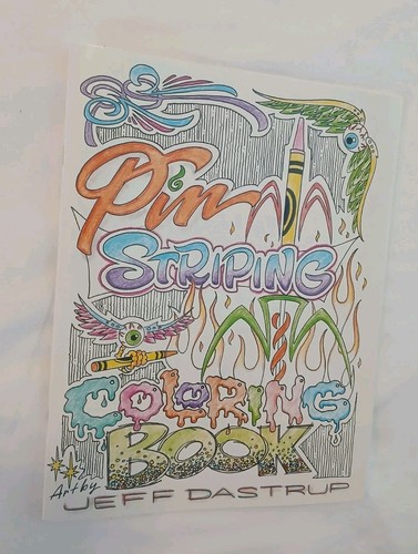 Pin striping coloring - striping,