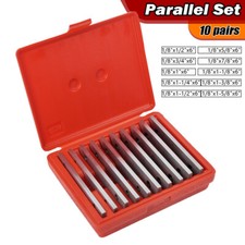 10Pair 1/8" Steel Parallel