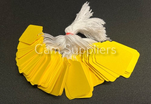 Yellow strung tickets 48 - 30, x