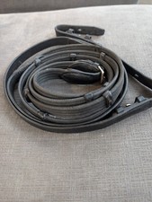 Stubben Web Reins, Black 54" 