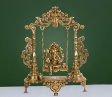 Brass Ganesh Jhula Hanging